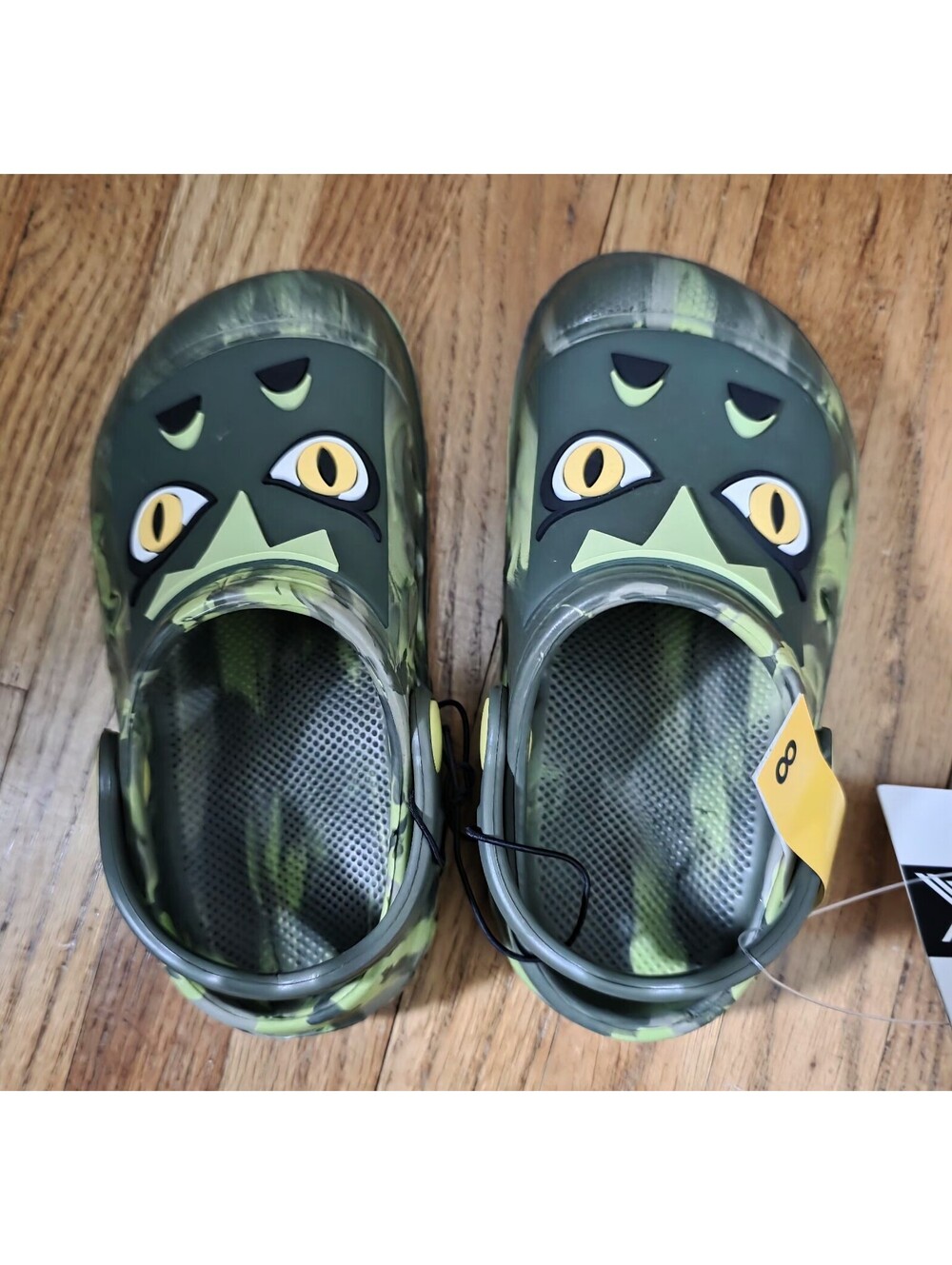 BRAND NEW TODDLER BOYS SIZE 8 MEMBER'S MARK CLOG SANDALS